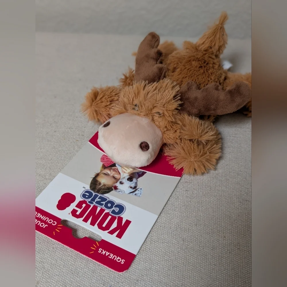 NEW King Cozie Marvin Moose Extra Small Squeaky 6